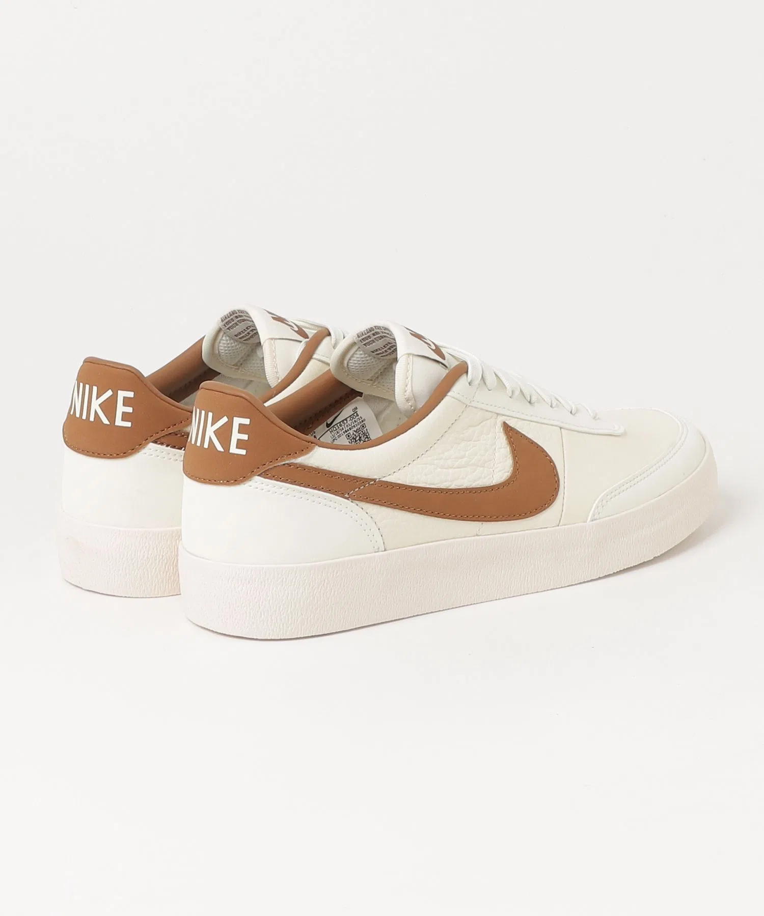 Мужские кроссовки из искусственной и натуральной кожи Killshot 2 Premium NIKE бежевые — фото 2