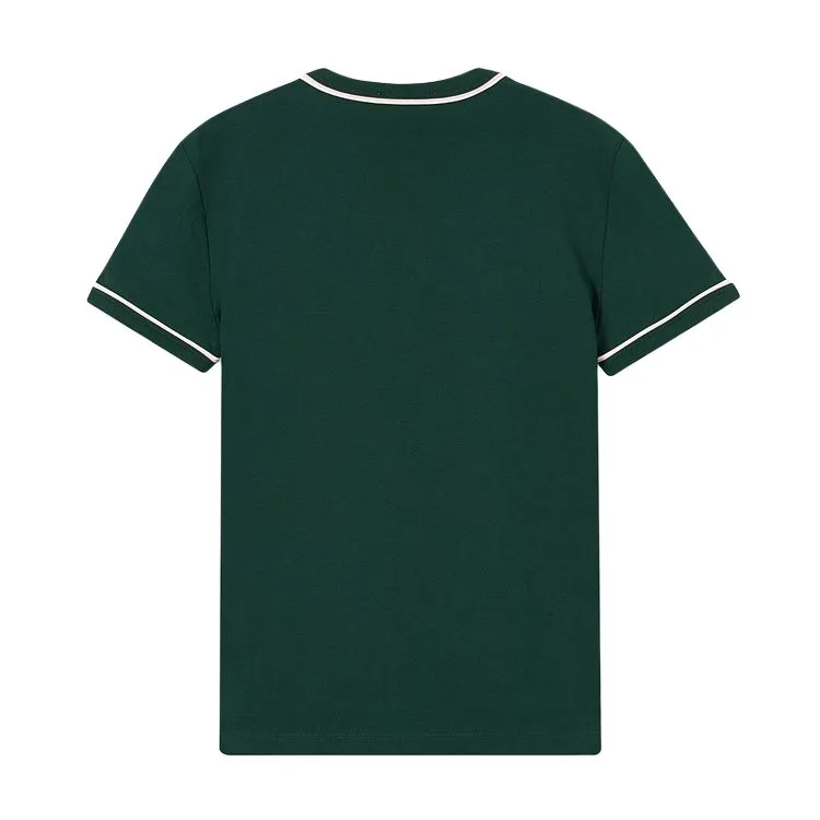 Футболка Lacoste с вышитым логотипом, белый — фото 3