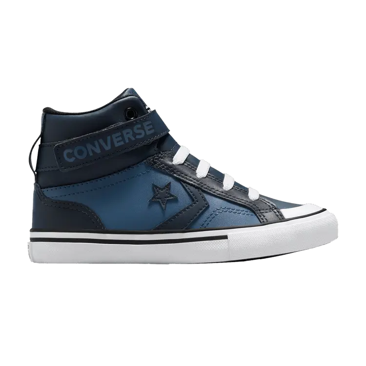 

Кроссовки Converse Pro Blaze Strap Leather EasyOn High PS Midnight Pass, синий