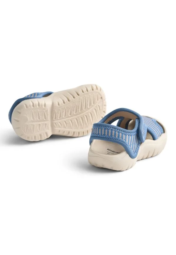 Детские туфли бани Wheat, Blue Swim Stripe — фото 3