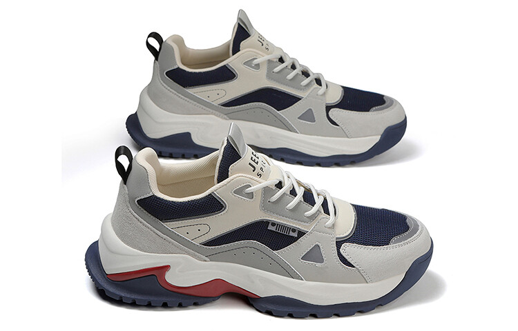 Кроссовки JEEP SPIRIT Lifestyle Shoes Men Low-top, цвет 214 climbing ash — фото 4