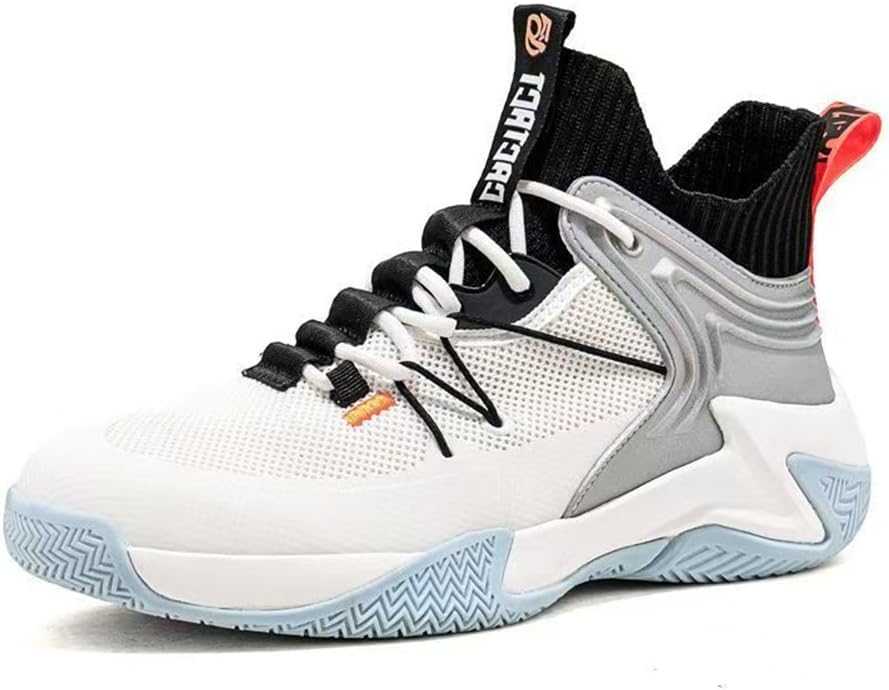 

Женские легкие баскетбольные кроссовки ESXGED, мужские школьные тренировочные кроссовки для бега, противоскользящие повседневные удобные кроссовки, белый