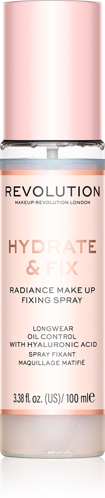 

Увлажняющий и фиксирующий спрей для макияжа Makeup Revolution, 100 мл