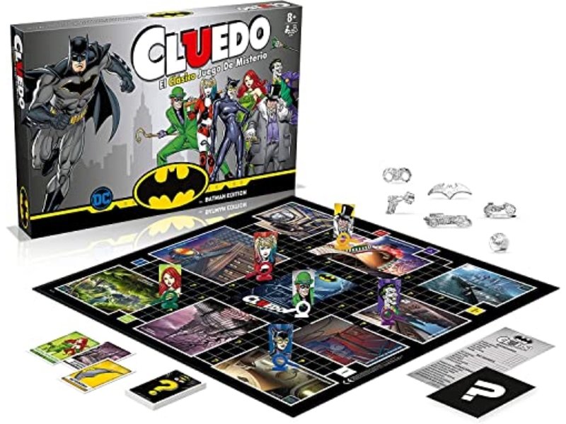 

Cluedo Batman, настольная игра, Выигрышные ходы Winning Moves