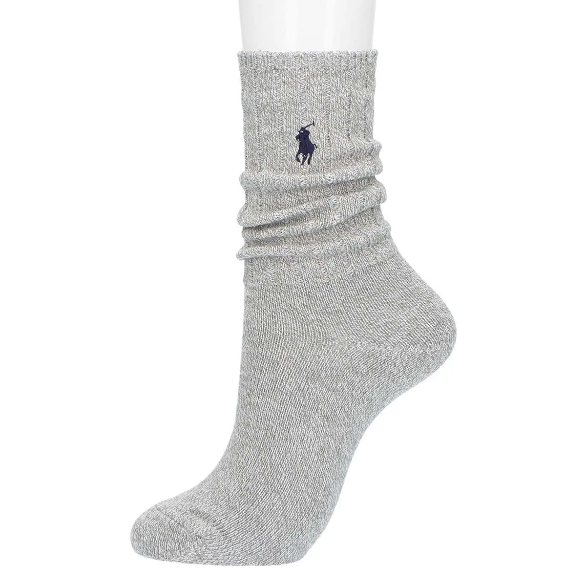 Свободные носки из органического хлопка Polo Ralph Lauren, 94. Middle Gray — фото 3