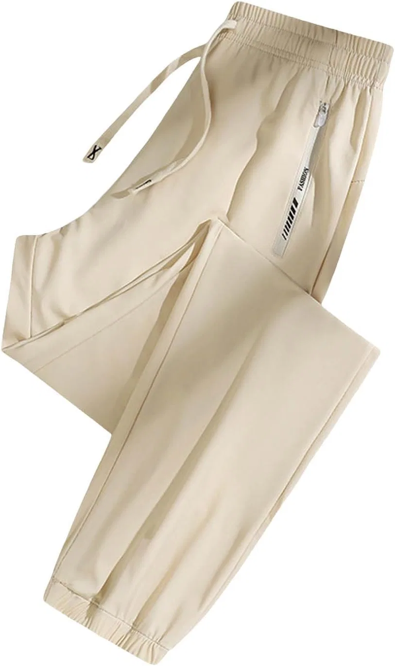 Брюки активные Ice Silk, дышащие, Y01-beige