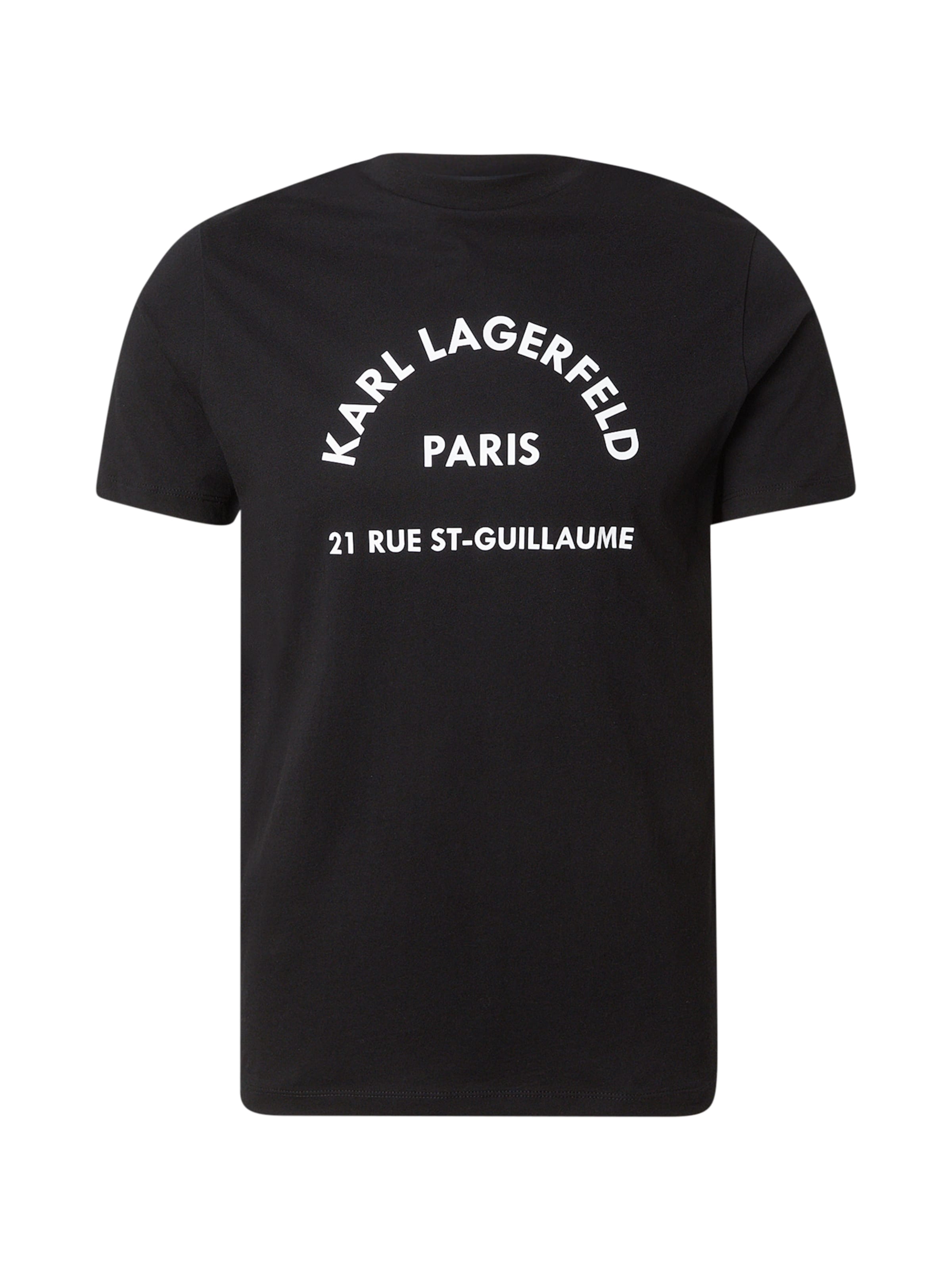 

Karl Lagerfeld Футболка в черном цвете