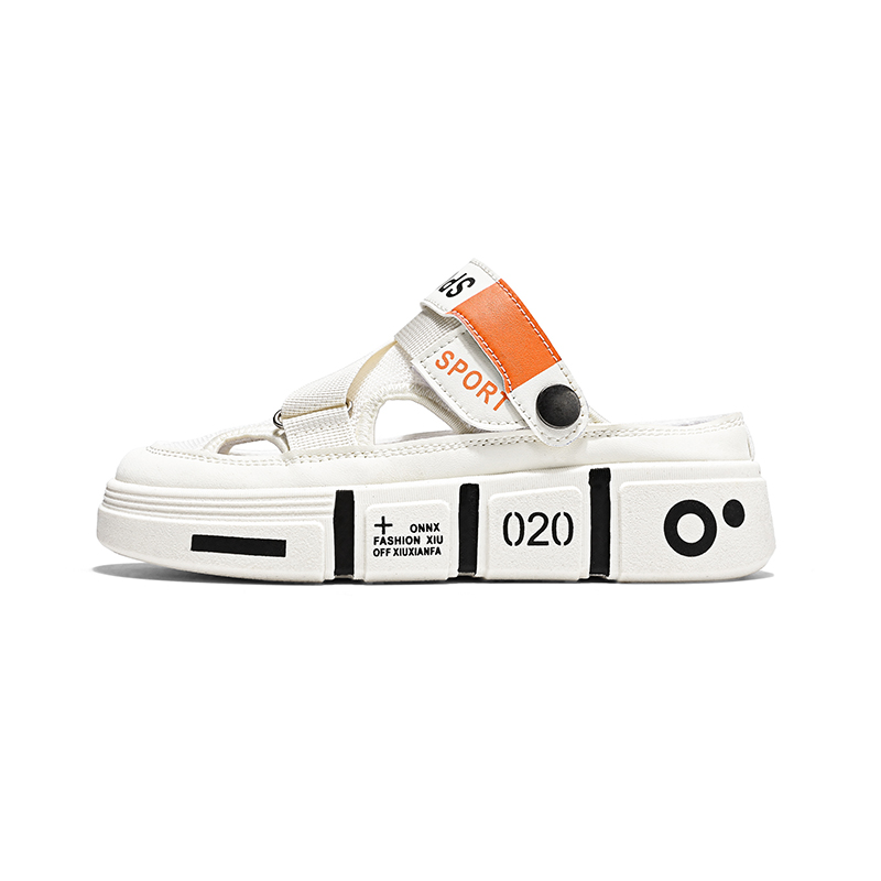 

Сандалии детские, нескользящие, износостойкие, дышащие, легкие, с амортизацией Izumi Chiryū, бежевый/оранжевый