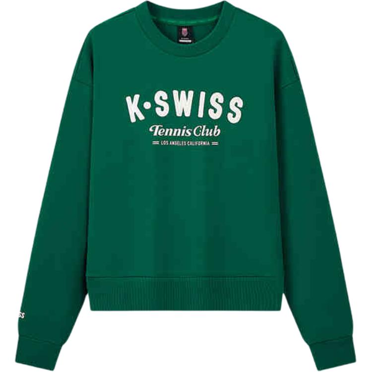 

KSWISS Толстовка Женская Мохово-Зеленая K·SWISS