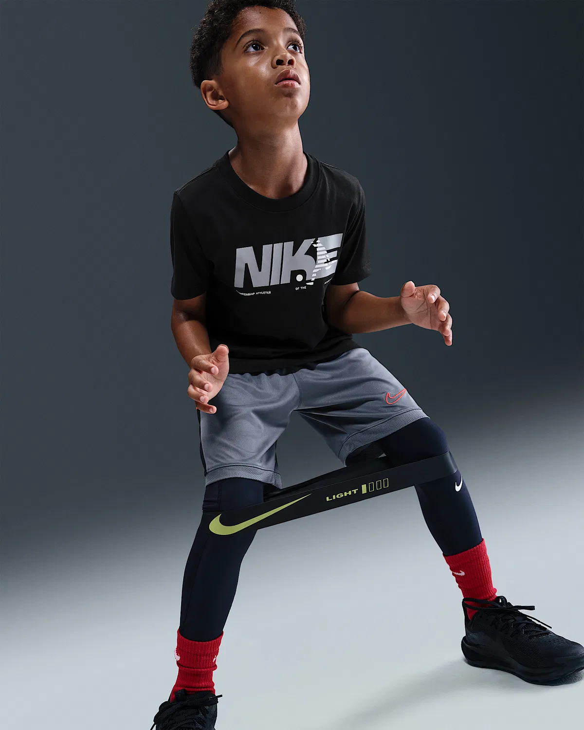 Детская футболка Dri-FIT Nike Legend, Black — фото 3