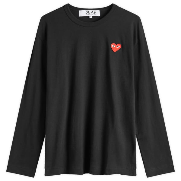 

Футболка с длинным рукавом и логотипом Comme Des Garçons Play, мультиколор