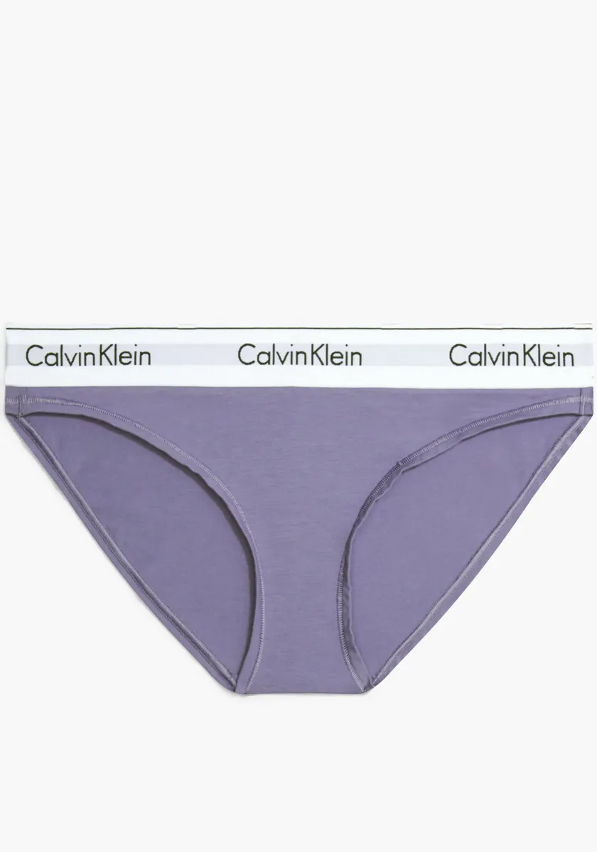 

Трусики бикини Calvin Klein Underwear "MODERN COTTON", с широкими манжетами, синий