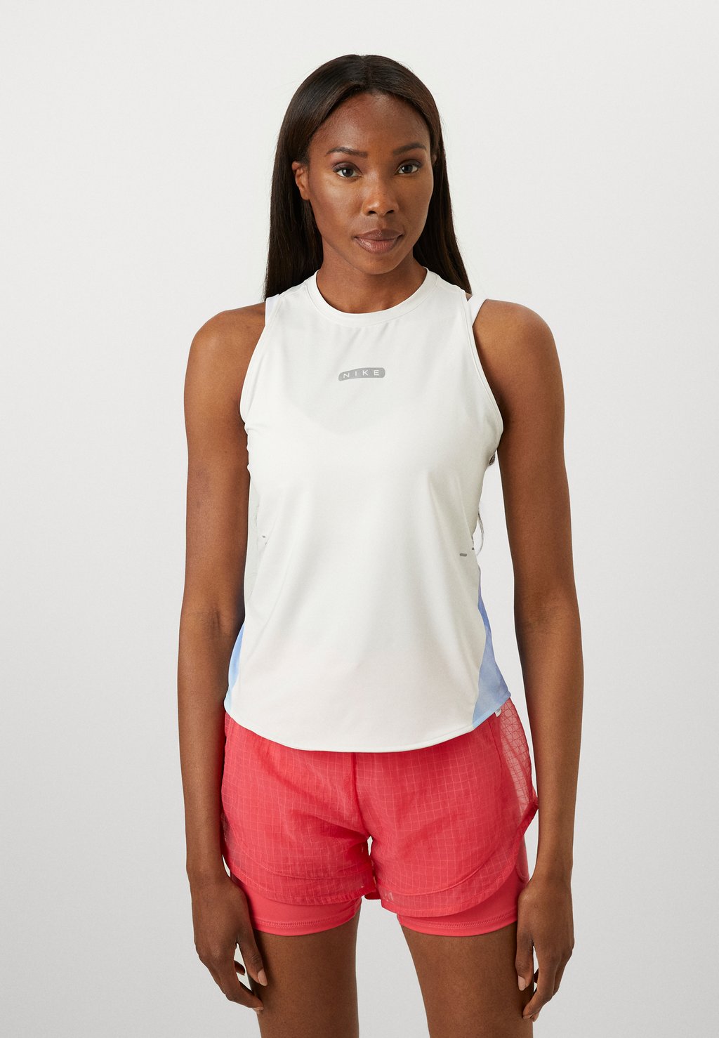 Топ TANK RING Nike Performance, светло-серый — фото 3