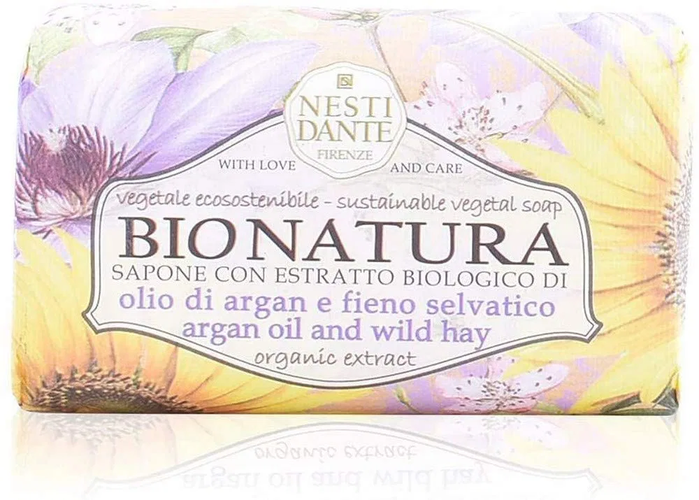 Мыло Nesti Dante Bio Natura с аргановым маслом и диким сеном Nesti Dante