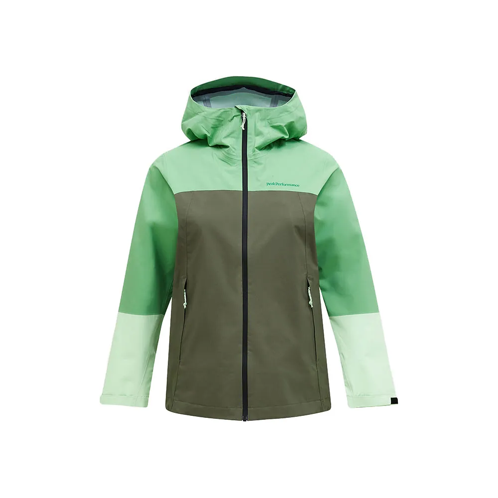 

Куртка Peak Performance Trail Hipe Shell, зеленый