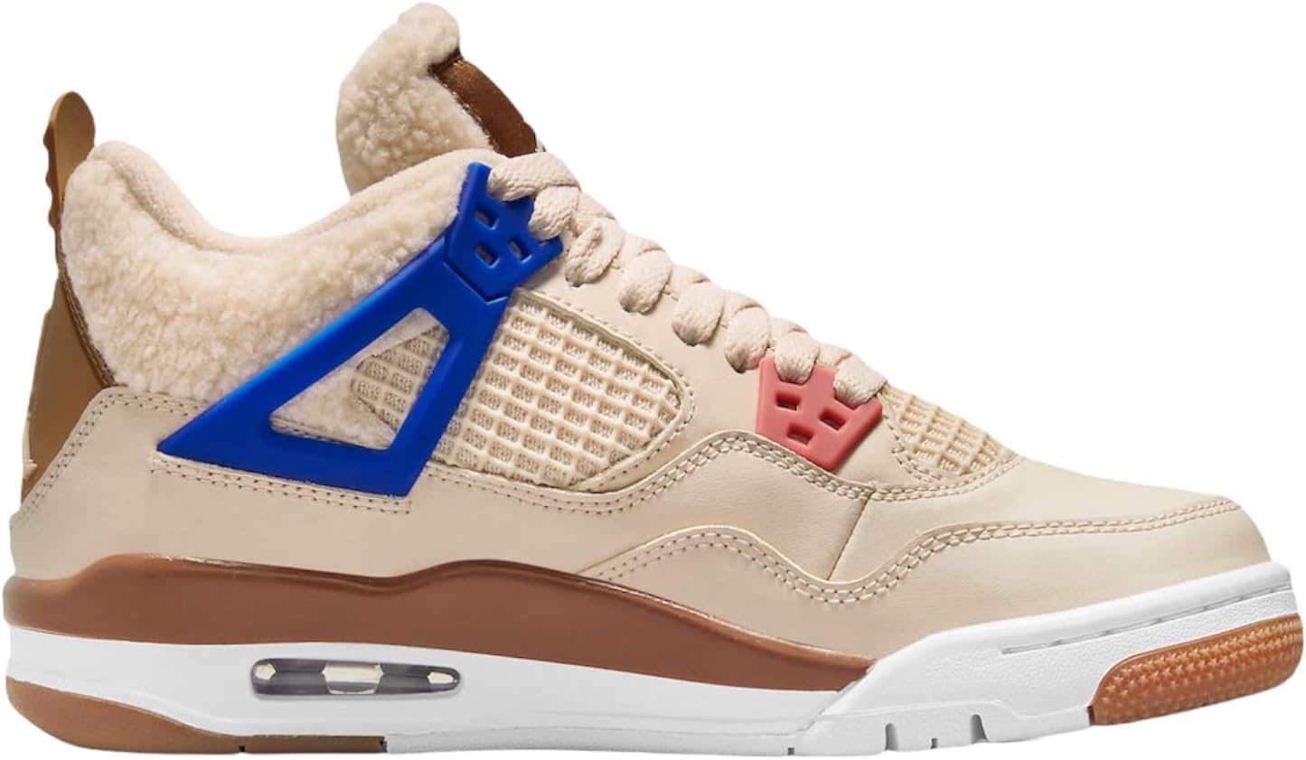 Мужские кроссовки Nike Jordan 4 Retro, размер, белый/красный — фото 3