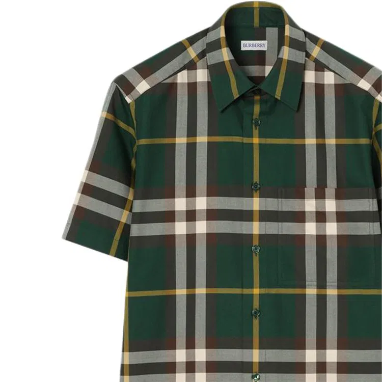 Рубашка Burberry Regular Fit Ivy Green — фото 3