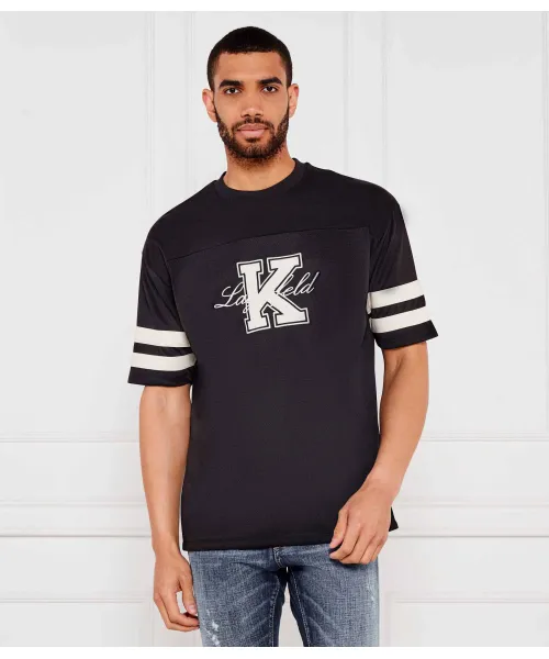 

Футболка Loose fit Karl Lagerfeld, черный