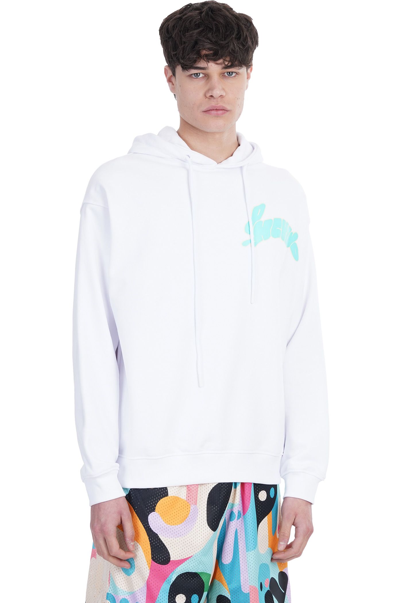 

Шикарная белая хлопковая толстовка с графическим принтом для мужчин Pharmacy Industry