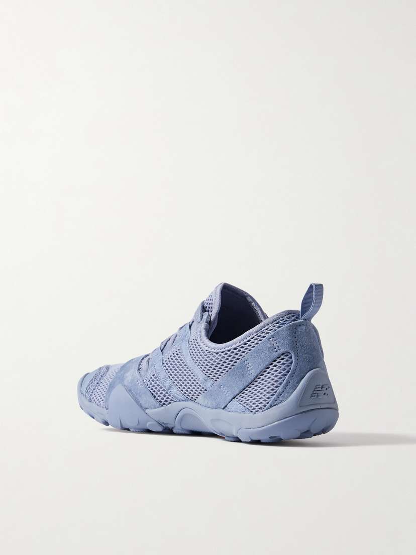 Кроссовки Minimus с замшевой отделкой и сеткой New Balance, синий — фото 3