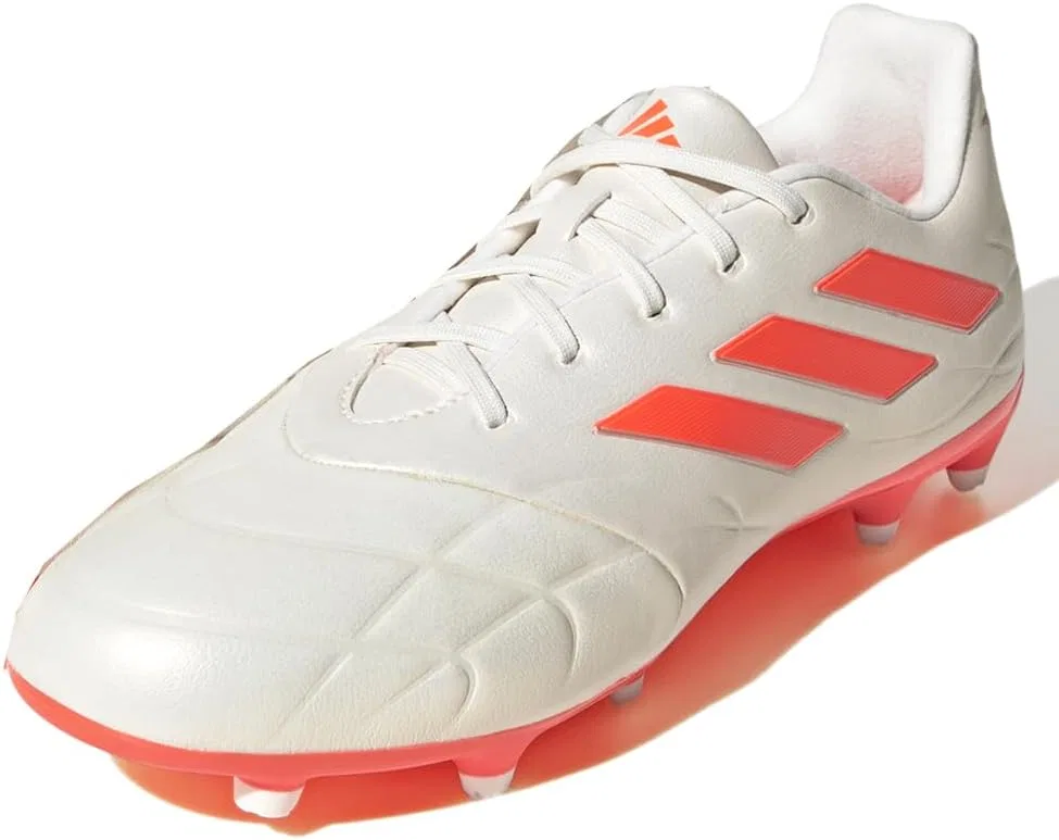 Adidas Copa Pure.3 для твердого грунта (унисекс-взрослый), Off White/Team Solar Orange/Off White — фото 2