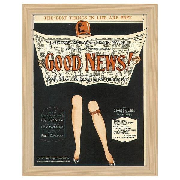 

Рамка для фотографий LegendArte Poster Good News! цвет eiche