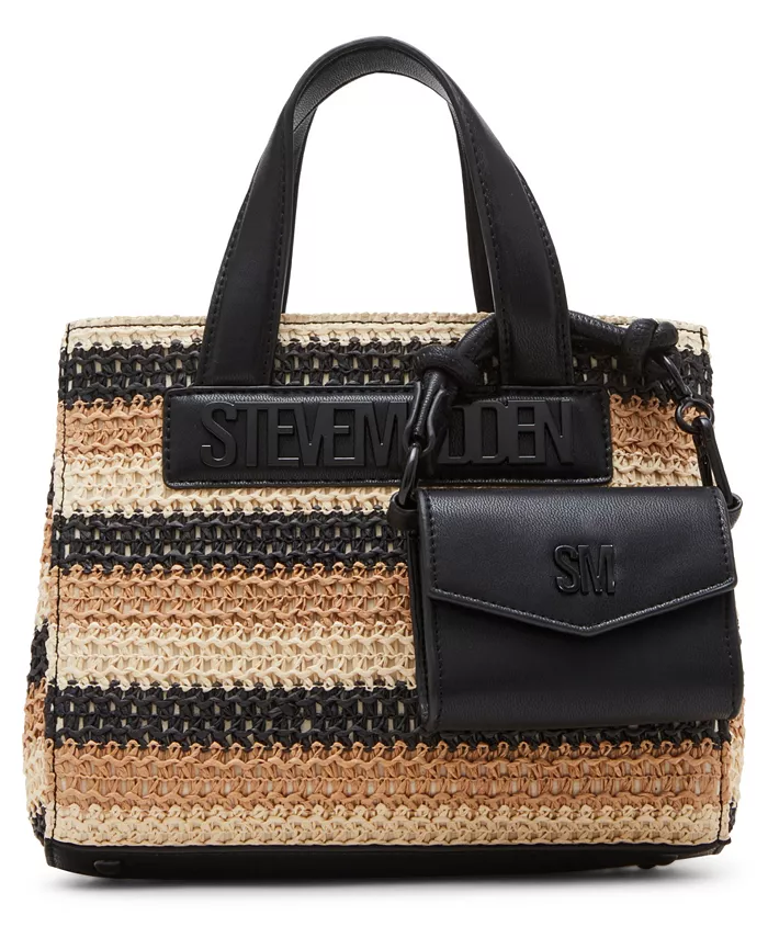 

Мини-сумка Bflores Raffia Steve Madden, мультиколор