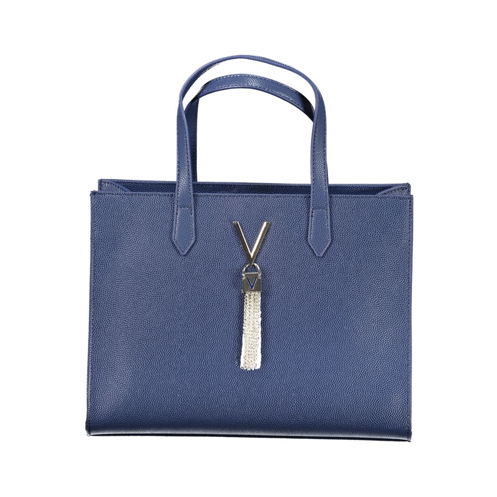 

Синяя полиэтиленовая сумка Valentino Bags