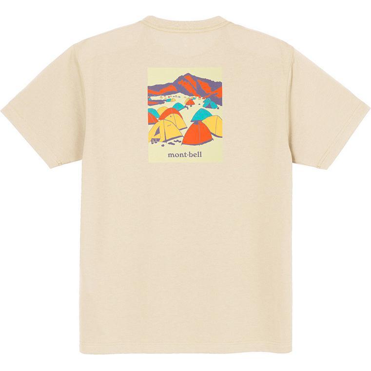 

Футболка Unisex быстросохнущая MONTBELL, слоновая кость