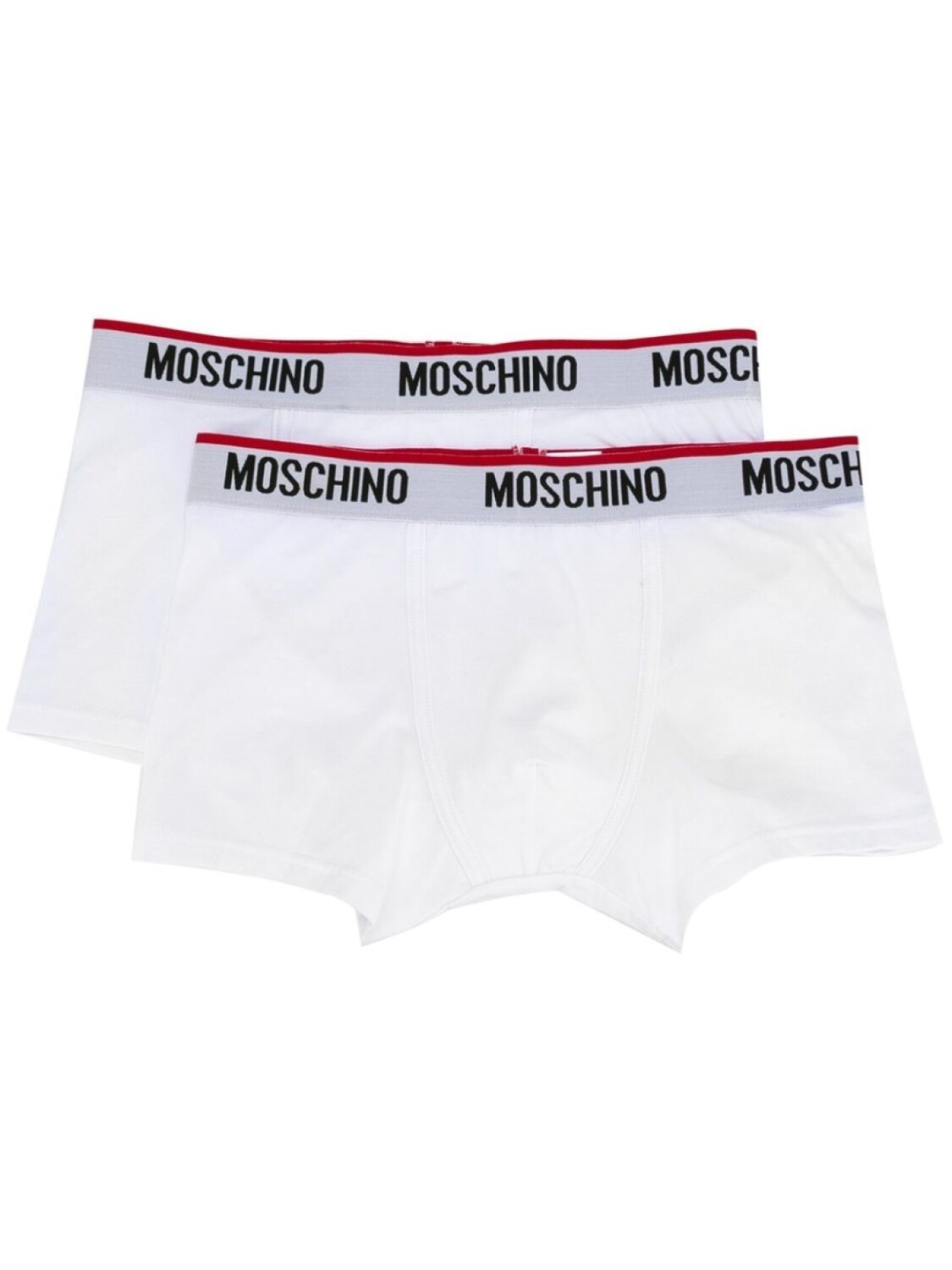 

Moschino трусы с логотипом, белый