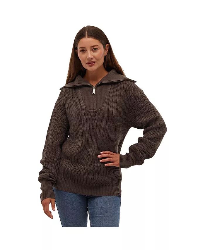 

Женский свитер-воронка Thurynn oversize на молнии Bench DNA, серый