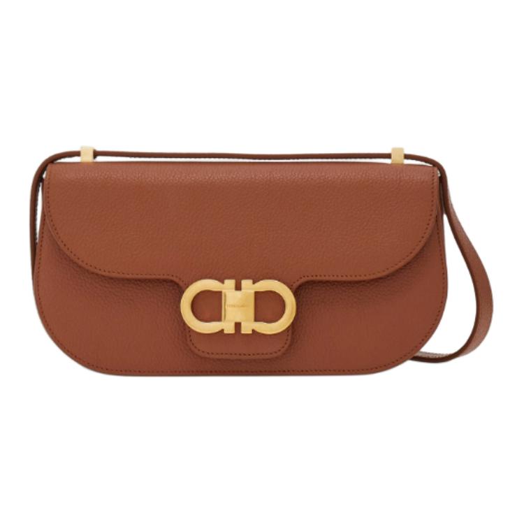 

Ferragamo Миниатюрная женская кожаная сумка через плечо