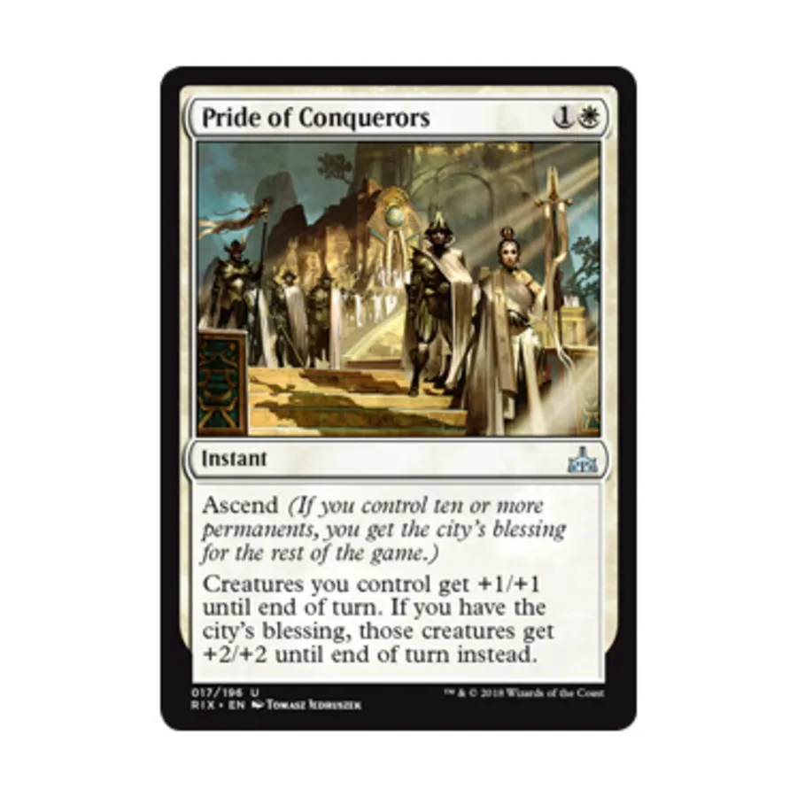 

CCG Гордость завоевателей (U), MTG - Rivals of Ixalan