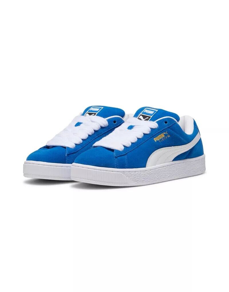 

Сине-белые кроссовки PUMA Suede XL, Белый, Сине-белые кроссовки PUMA Suede XL