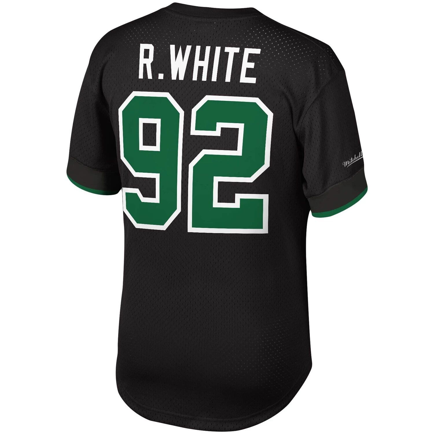 

Мужская футболка Mitchell & Ness Reggie White Black Philadelphia Eagles с именем и номером игрока в сетку