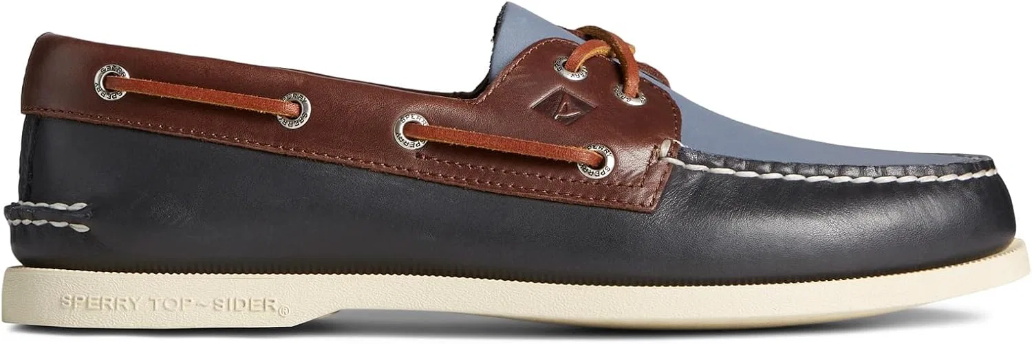 Лоферы Sperry, Navy Multi — фото 3
