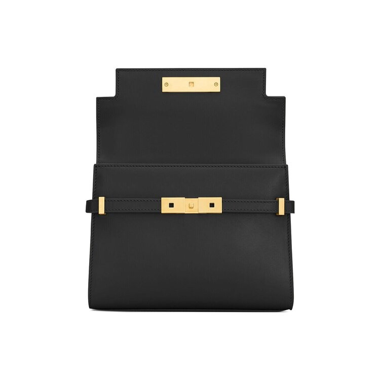 Сумка Saint Laurent Manhattan Mini Crossbody Bag, цвет Noir — фото 3