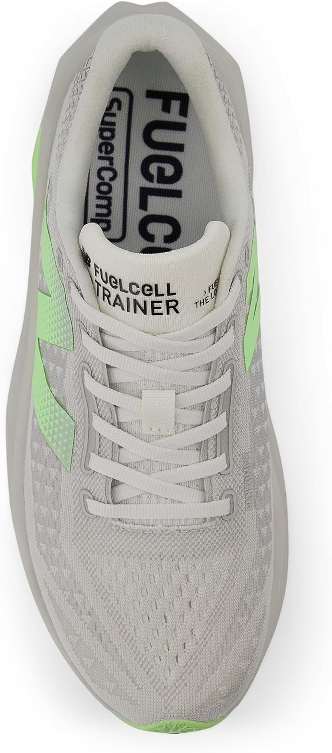 Мужские кроссовки New Balance FuelCell Supercomp Trainer V3, серый/мятный — фото 4