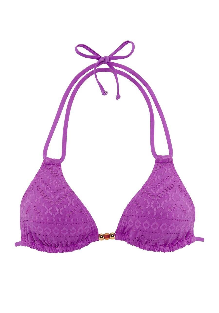 

Треугольный бикини-топ LASCANA, Purple