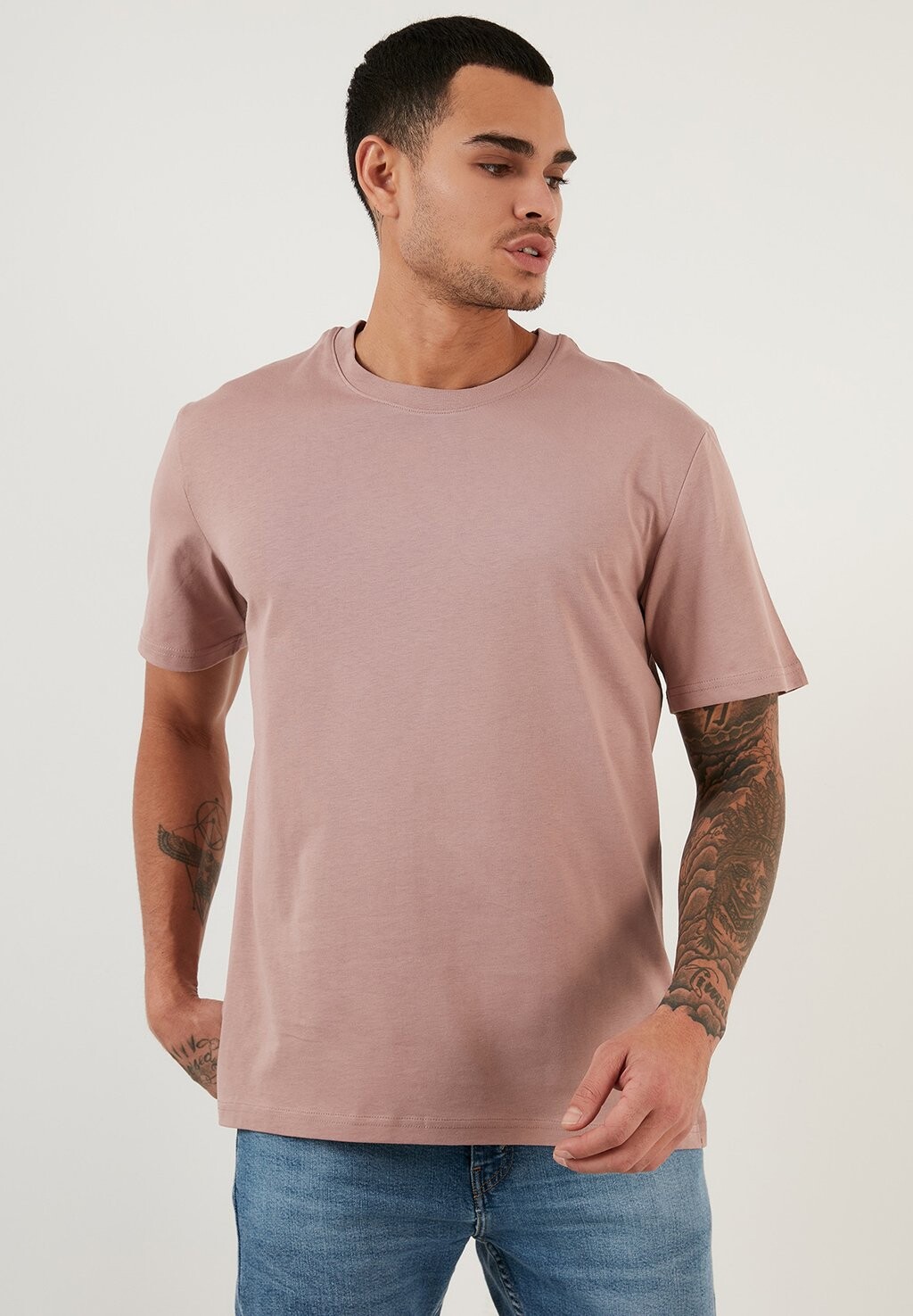 

Базовая футболка REGULAR FIT Buratti, светло-розовый
