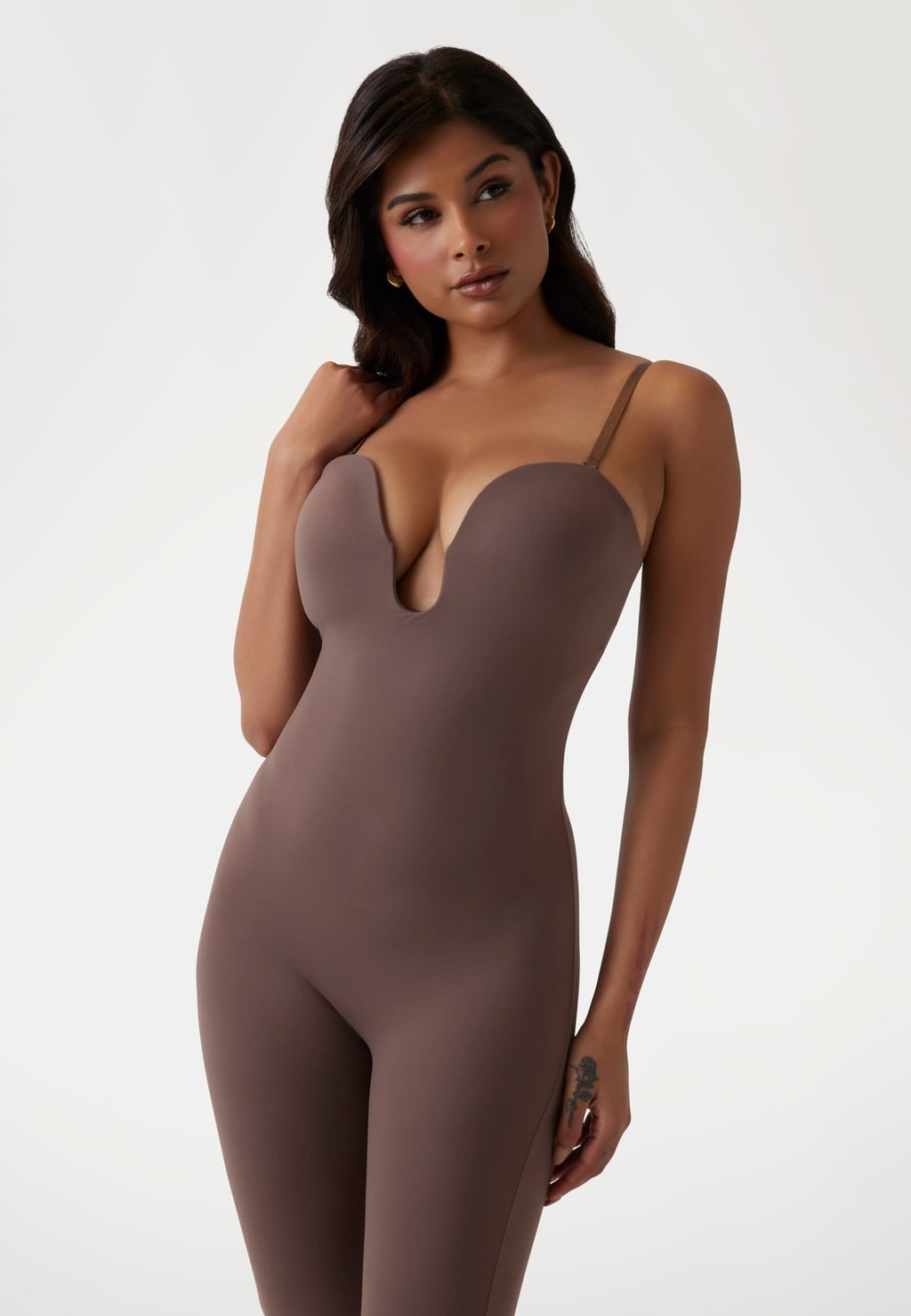 

Боди Shapewear Guess, коричневый