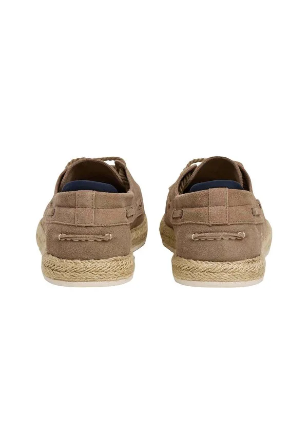 Порто палуба м лодочные туфли Pepe Jeans, Dark Stone Beige — фото 4