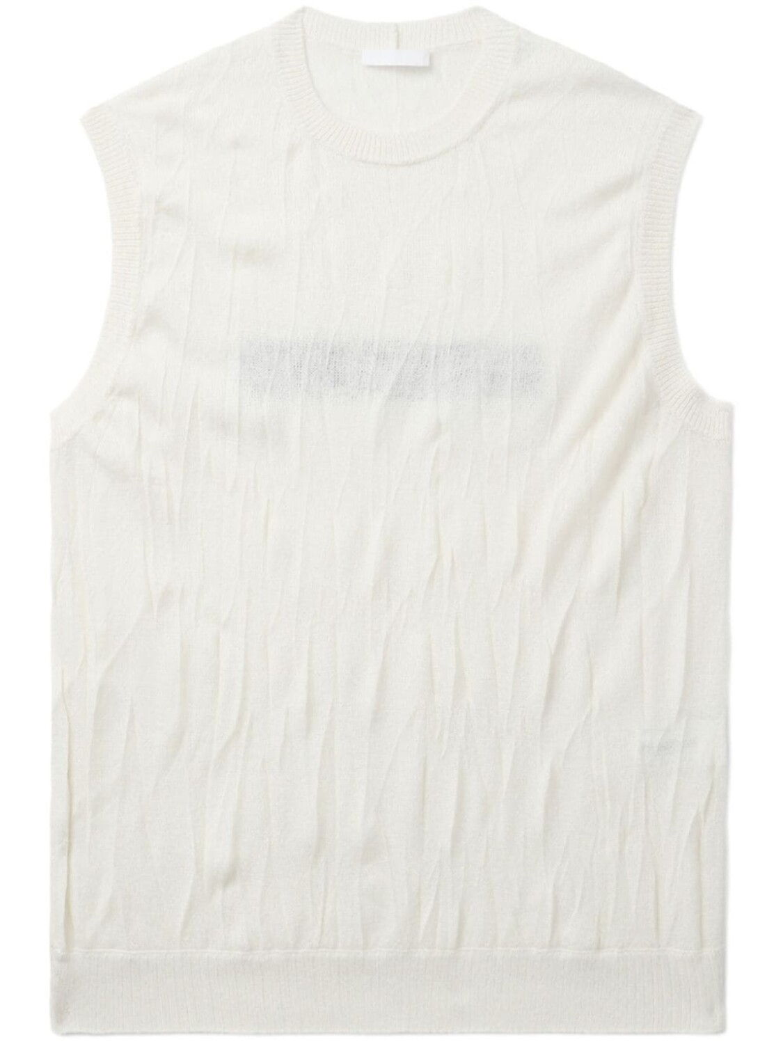 

Helmut Lang топ тонкой вязки, нейтральный цвет