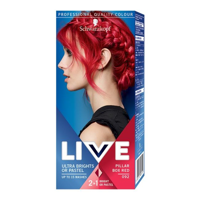 

Живая краска для волос Schwarzkopf, цвет 92 red