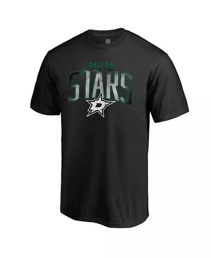 

Мужская черная футболка Dallas Stars Arch Smoke Fanatics