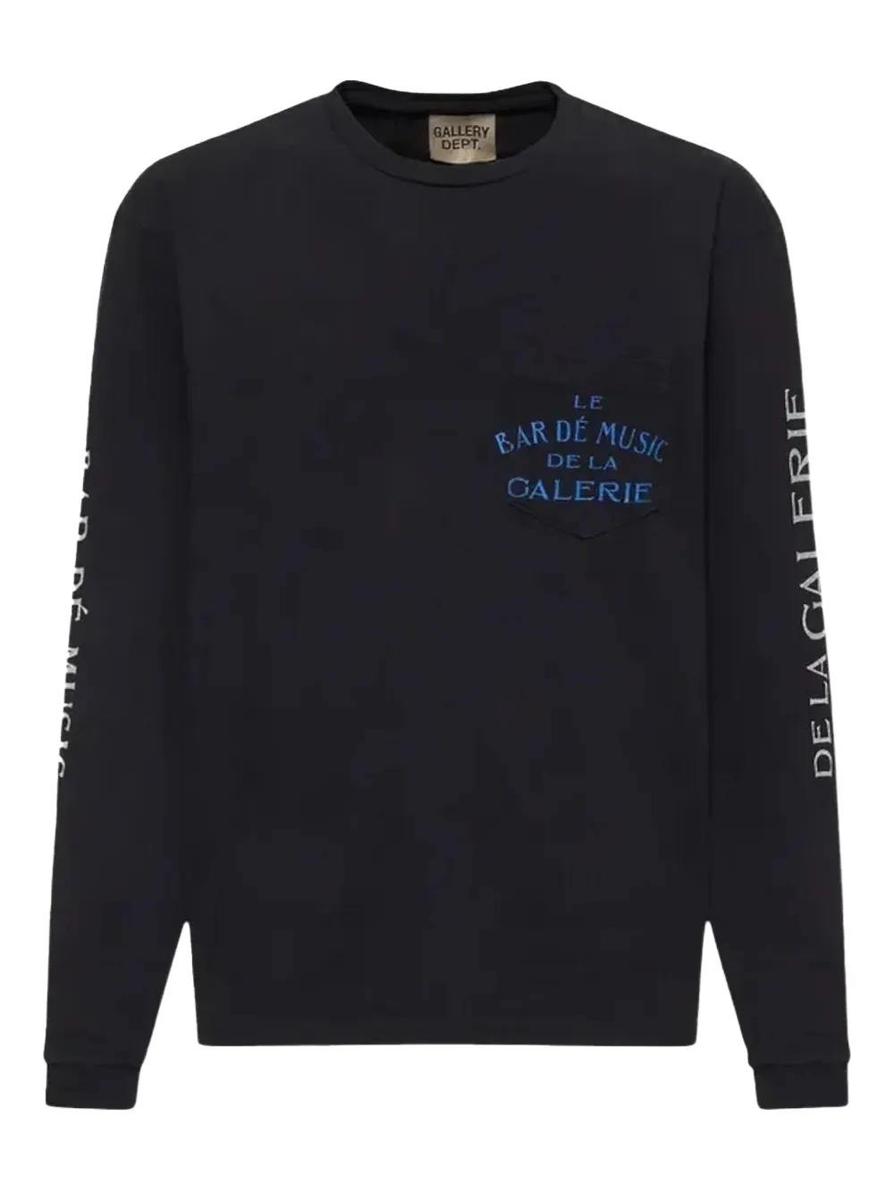 

Футболка с длинным рукавом Music Bar GALLERY DEPT., черный
