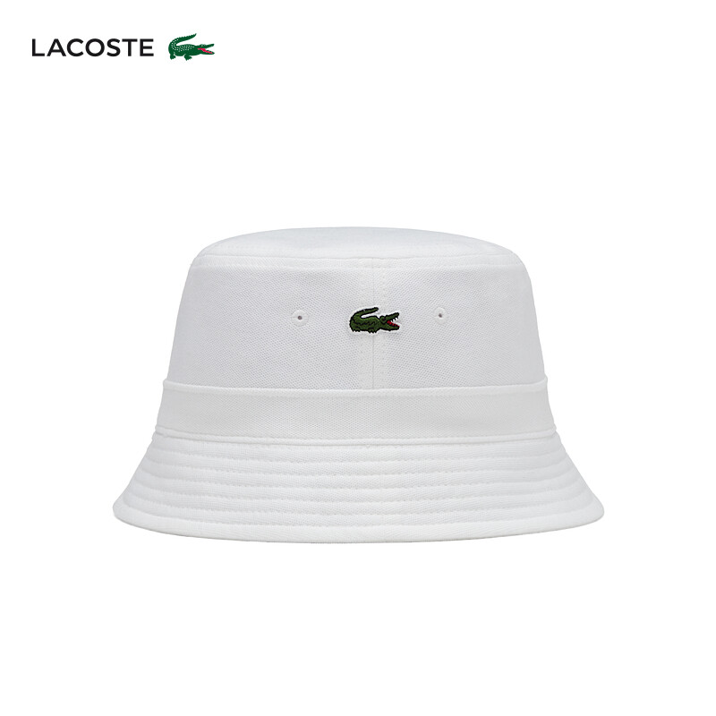 

Панама Lacoste с логотипом, белый