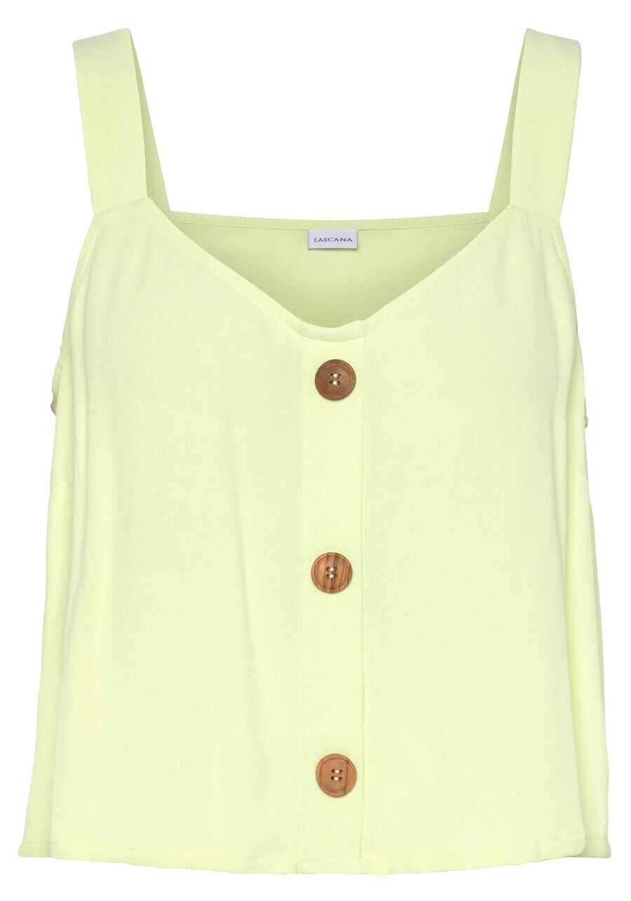 

Топ без рукавов VIVANCE Top, цвет pastel yellow