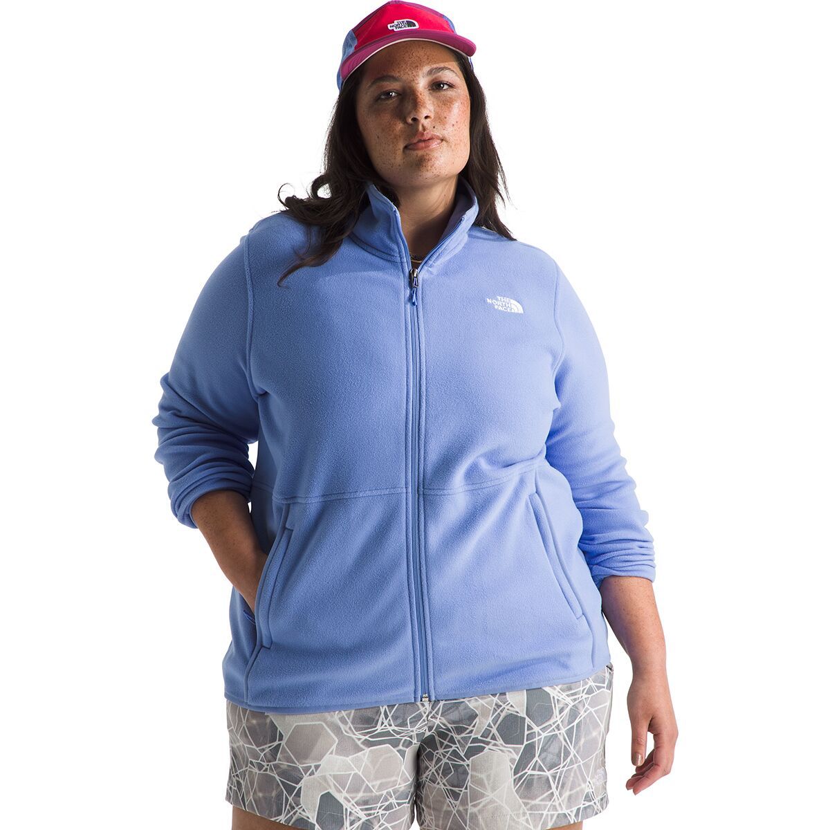 

Флисовая куртка Glacier plus The North Face, синий