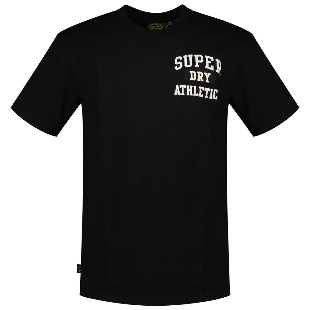 

Футболка с коротким рукавом Superdry Embroidered Superstate Ath Logo, черный